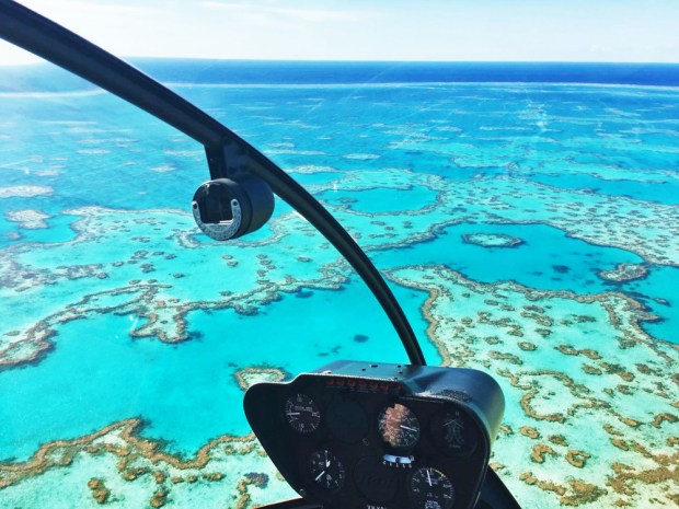 Arrive in style leave like a rock star Reef And Whitehaven Beach Landing Helicopter Tour Scenic Flight Booker