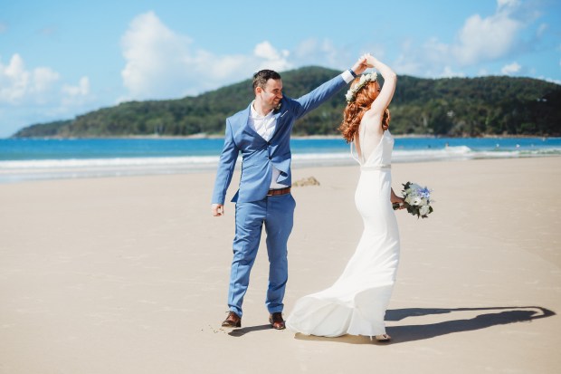 Whitehaven beach now issues permits for receptions so if you don't want to leave after your ceremony, you don't have to! Beach Access 12 Beautiful Elopement Super Simple Noosa Elopements