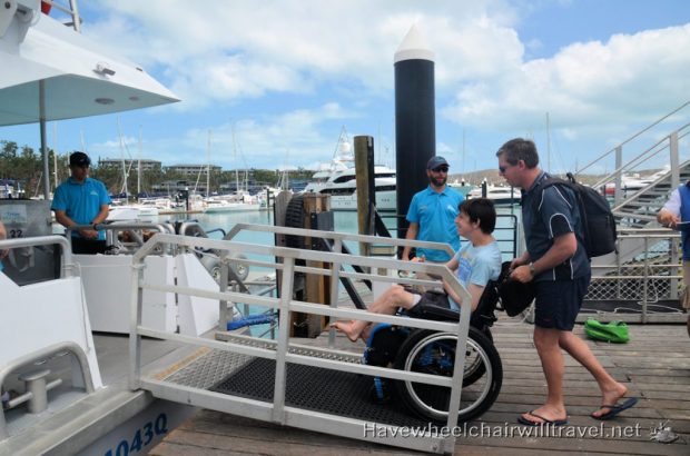 Take advantage of all whitehaven beach has to offer on this tour from airlie beach. Cruise Whitsundays Wheelchair Friendly Whitehaven Beach Tour Have Wheelchair Will Travel